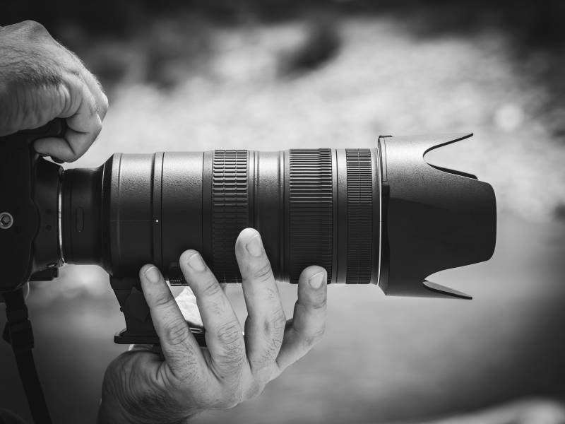 Analoge Fotografie und Entwicklung von Fotos